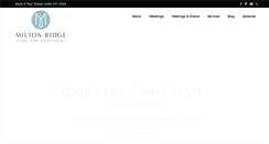 Desktop Screenshot of miltonridge.com